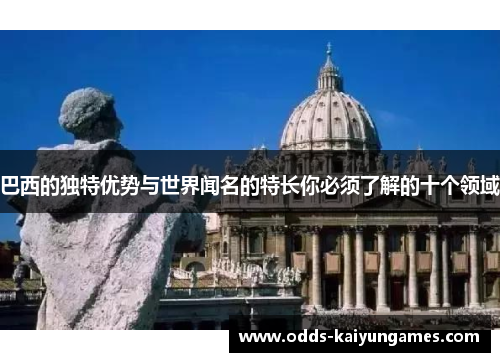 巴西的独特优势与世界闻名的特长你必须了解的十个领域